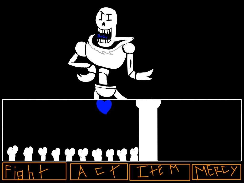 1030x770 Papyrus FIGHT!!!, Desktop