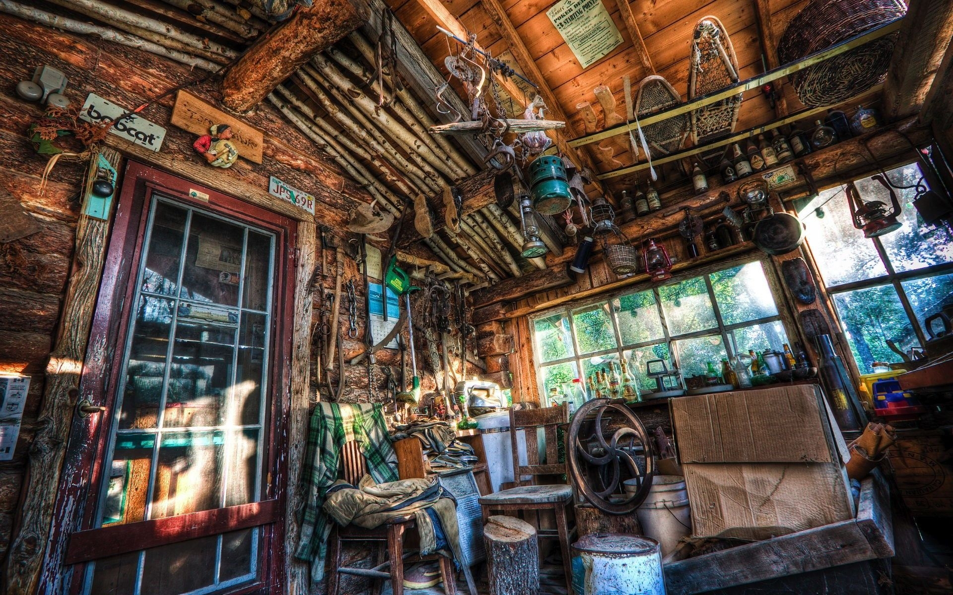 1920x1200 Hunting Fishing Lodge (HDR), Desktop