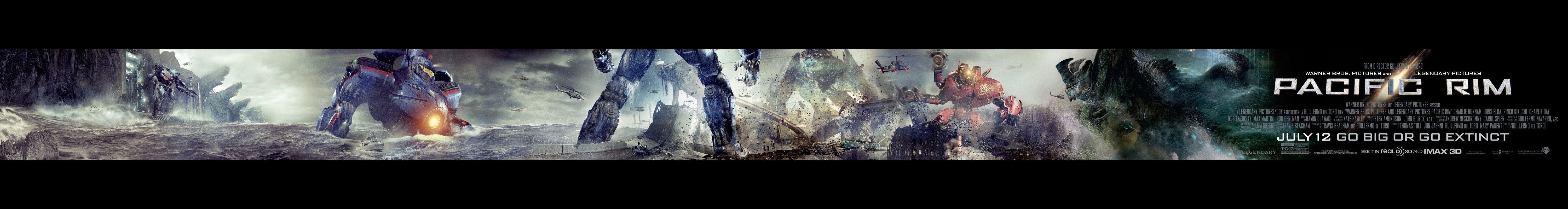 6000x800 Pacific Rim Computer Wallpaper, Desktop Backgroundx800, Dual Screen