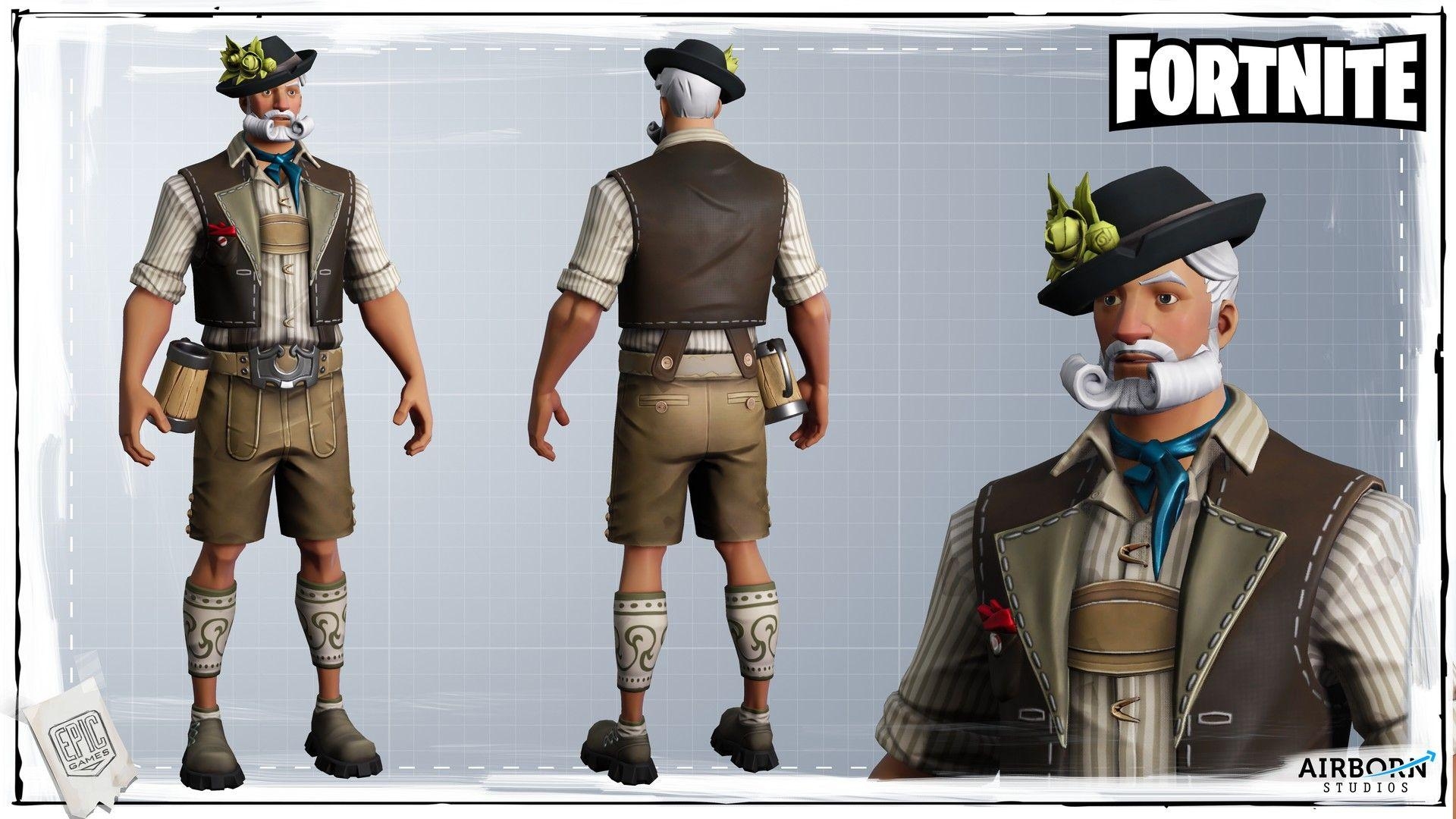 1920x1080 Fortnite Battle Royale Skin, Airborn Studios, Desktop