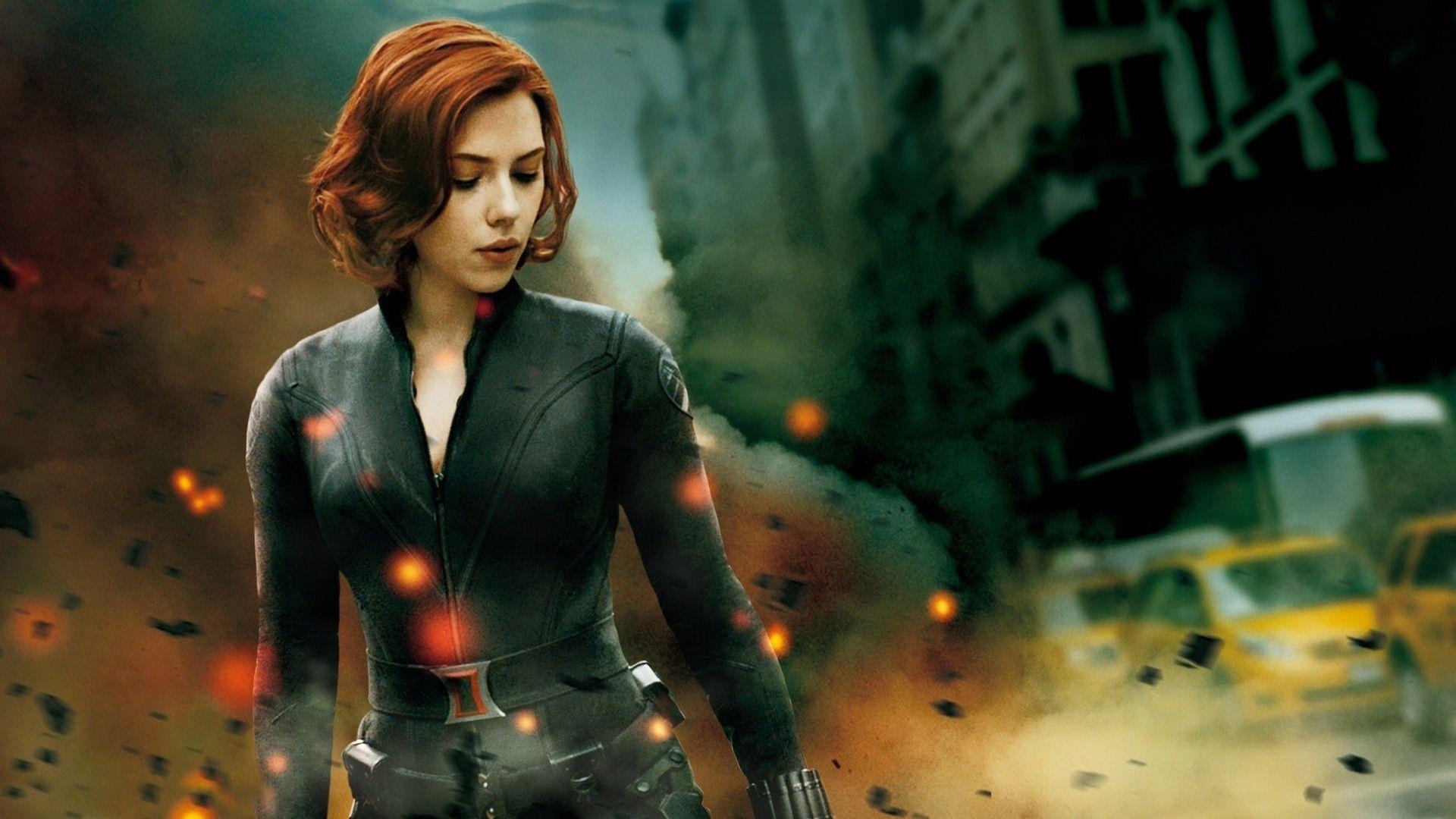 1920x1080 Scarlett Johansson, Black Widow, Marvel Comics, The Avengers, Desktop