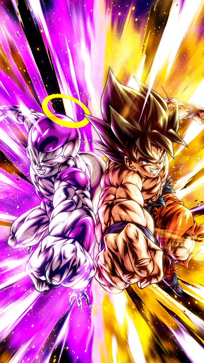 680x1200 Hydros Legends Limited Goku & Frieza (Final Form) 4K Art, 4K PC Wallpaper, 4K Phone Wallpaper, & HD Profile Picture from Dragon Ball Legends! #DBLegends #DBL5thAnniversary, Phone