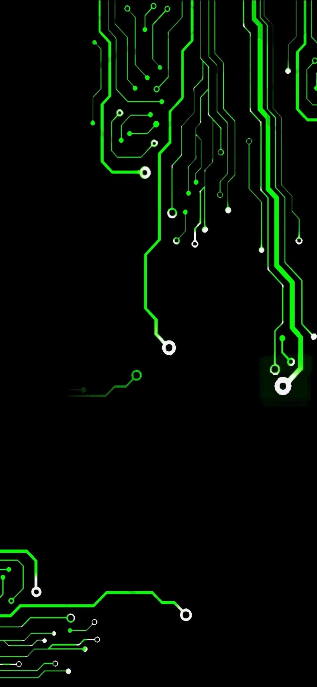 1080x2340 Neon Circuits Amoled Realme C2 HD Wallpaper Download, Phone