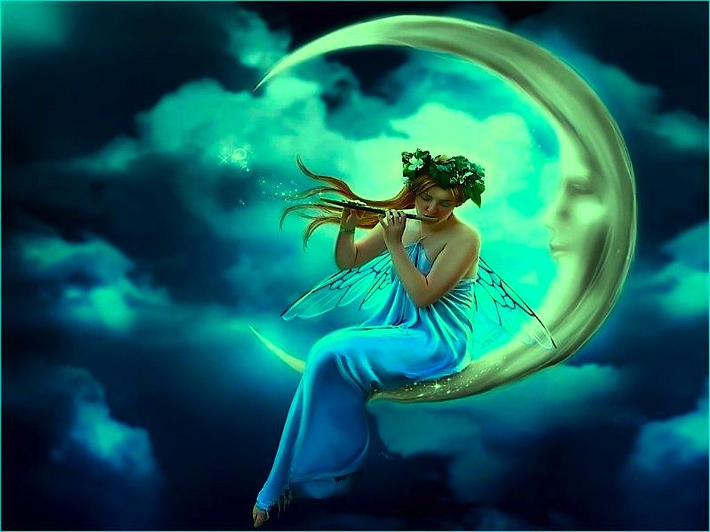 1030x770 Magical Moon Fairy, Desktop