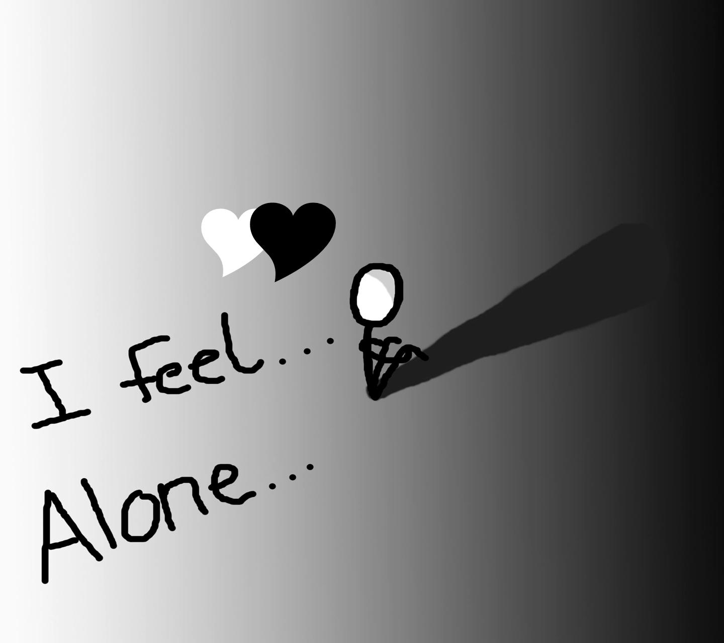 1440x1280 I AM Alone Wallpaper Free I AM Alone Background, Desktop