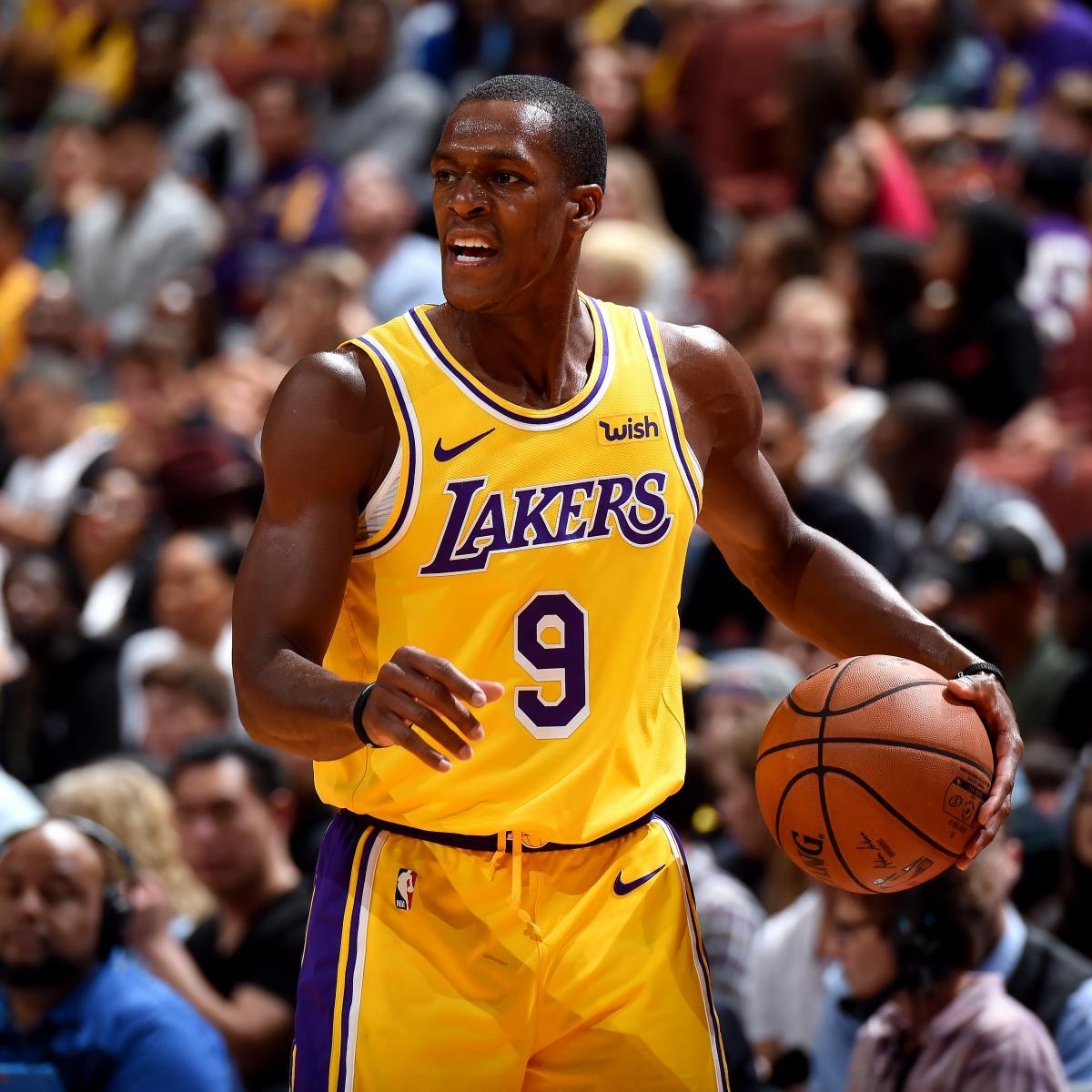 1200x1200 Rajon Rondo Wants to Become 1st Player to Win NBA Title with Lakers, Phone