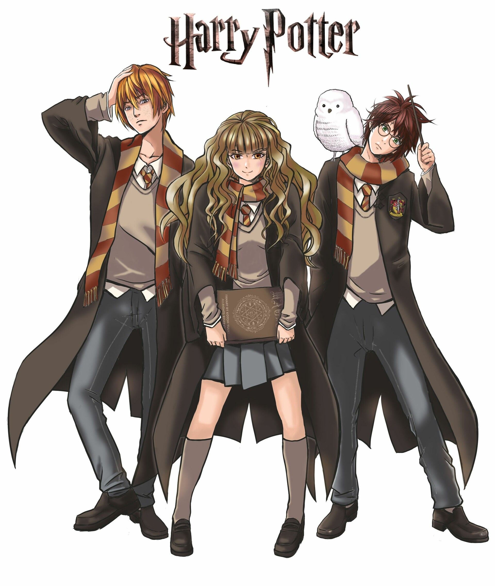 1920x2280 Anime Fanart Harry Potter. Materi Pelajaran 5, Phone