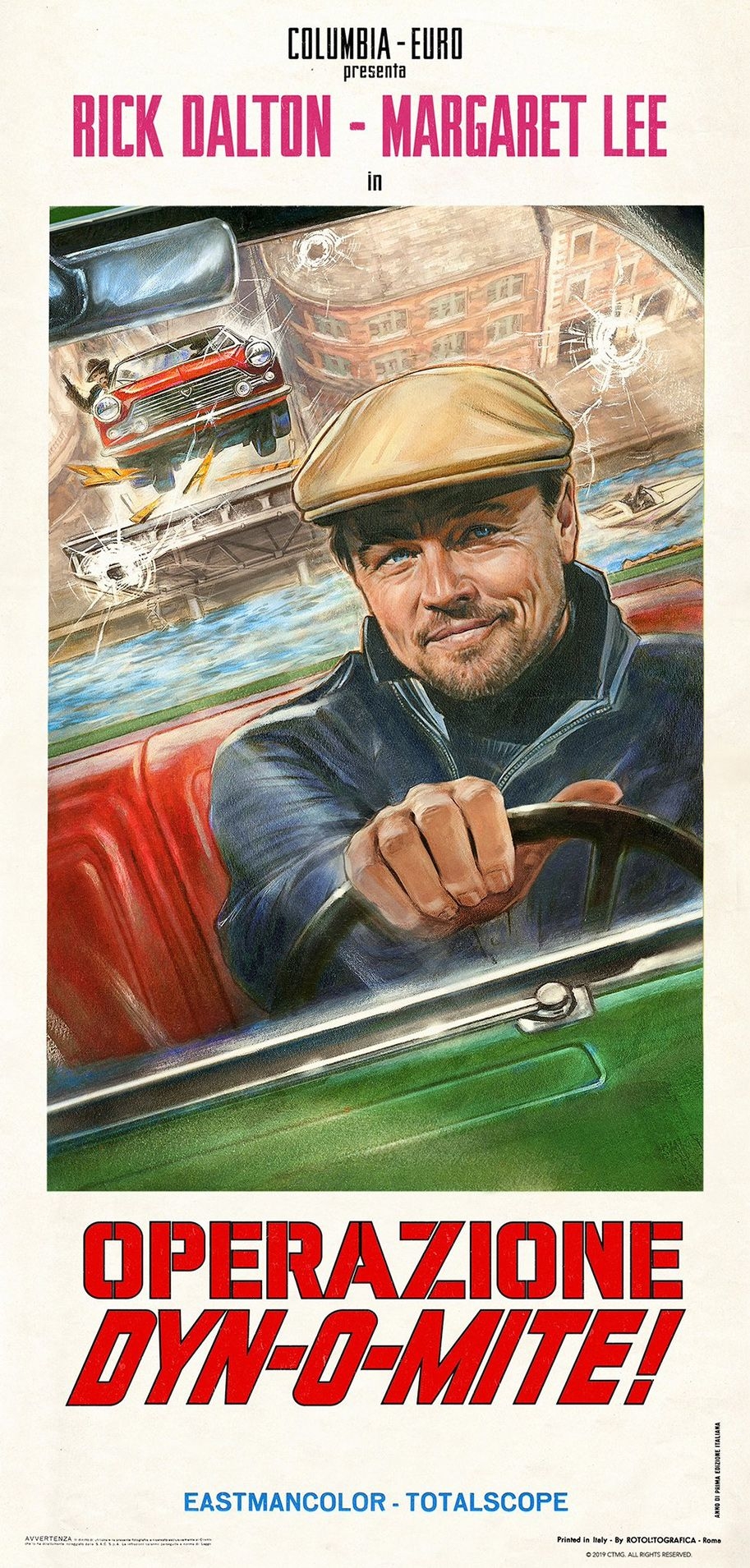 920x1910 Leonardo DiCaprio Is A Suave Rick Dalton In Operazione Dyn O Mite! Poster, Phone