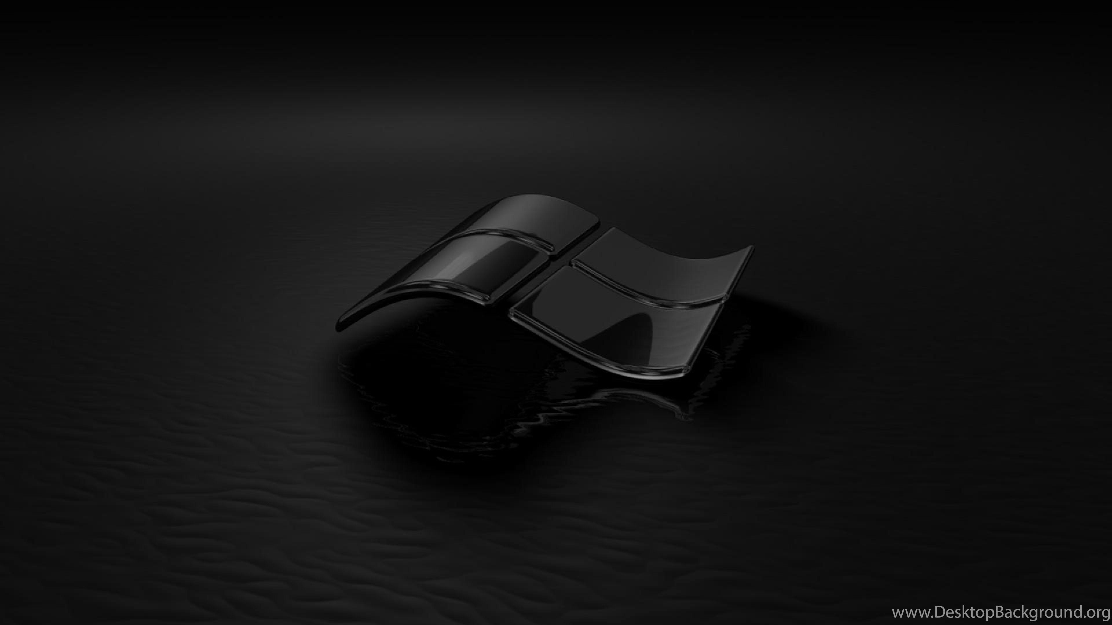 3840x2160 Black Windows 10 HD Wallpaper, Desktop