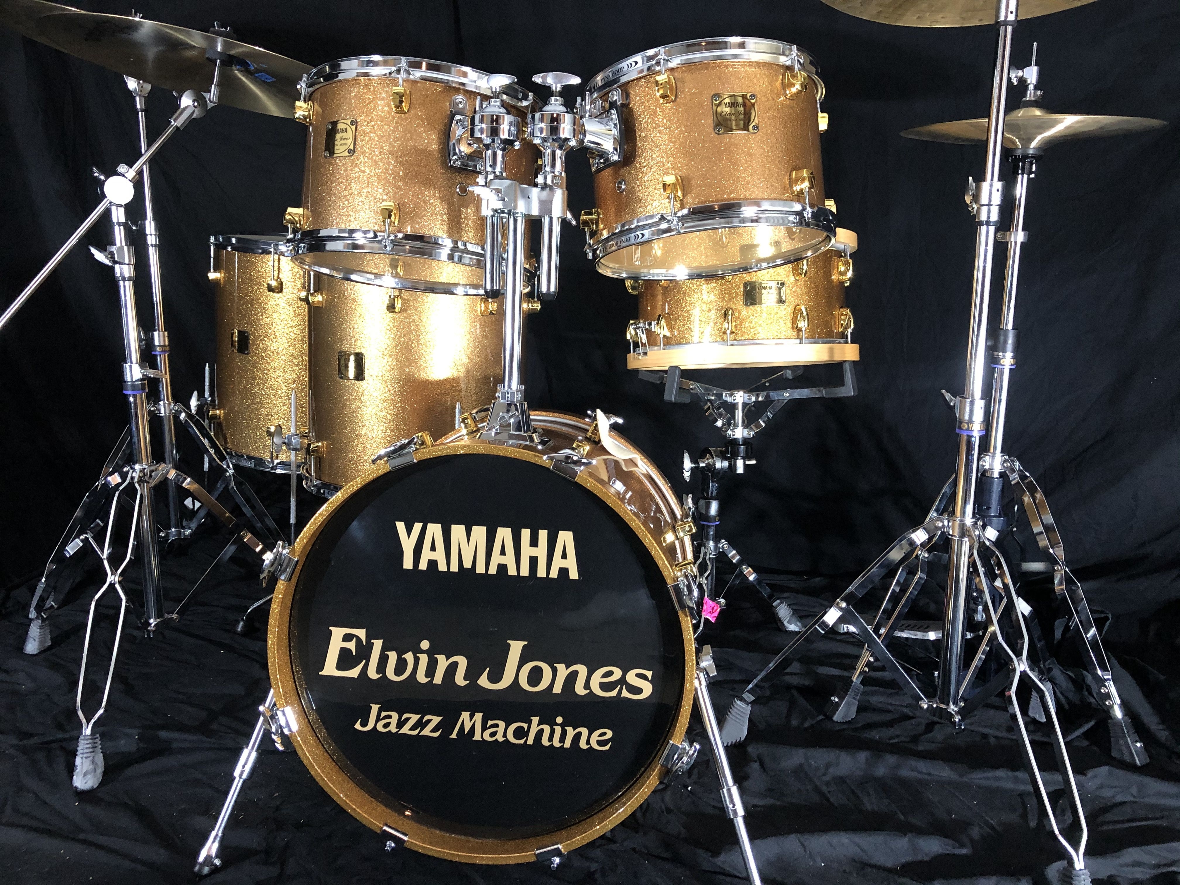 4040x3030 Elvin Jones's Complete 1990s Yamaha Custom Drum Set, Authenticated, $995 Bennett's Drum VaultDonn Bennett's Drum Vault, Desktop