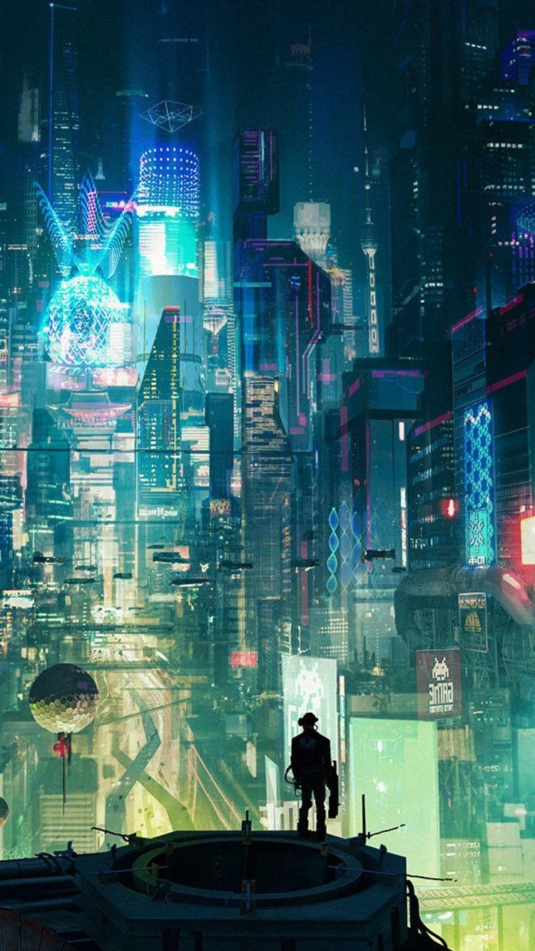 750x1340 Cyberpunk IPhone Wallpaper Free Cyberpunk IPhone, Phone