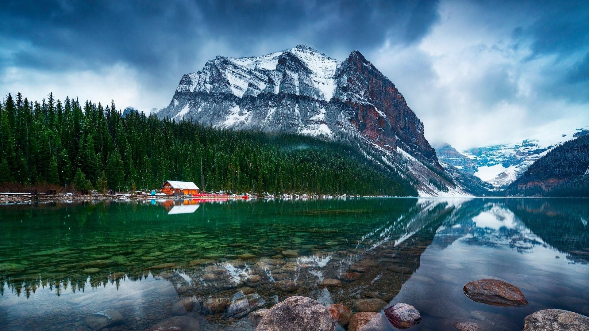 1920x1080 Lake Louise National Park Wallpaper. Wallpaper Studio 10, Desktop