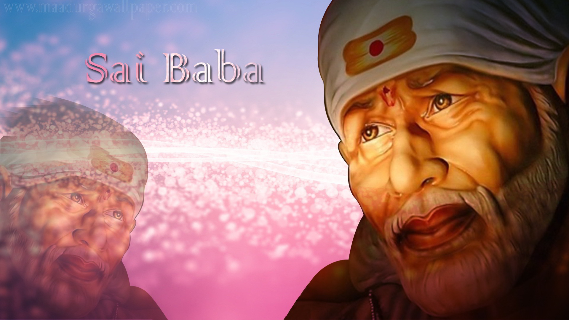 1920x1080 Free Download HD Wallpaper Of Sai Baba, Desktop