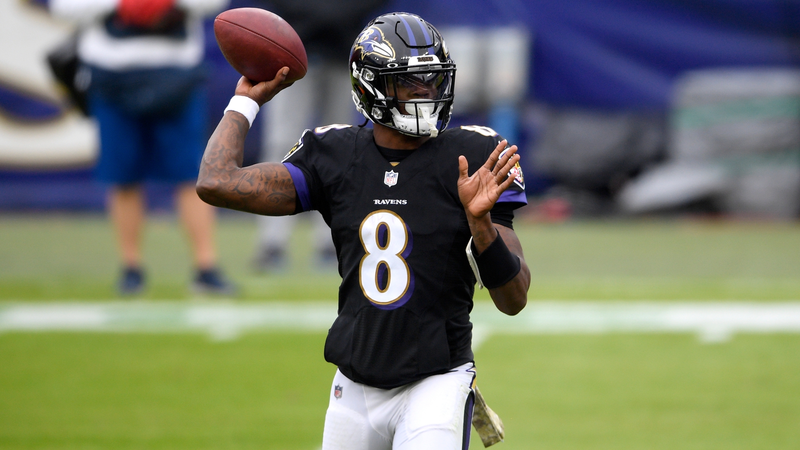 2560x1440 NFL COVID: Baltimore Ravens quarterback Lamar Jackson tests positive for virus, Desktop