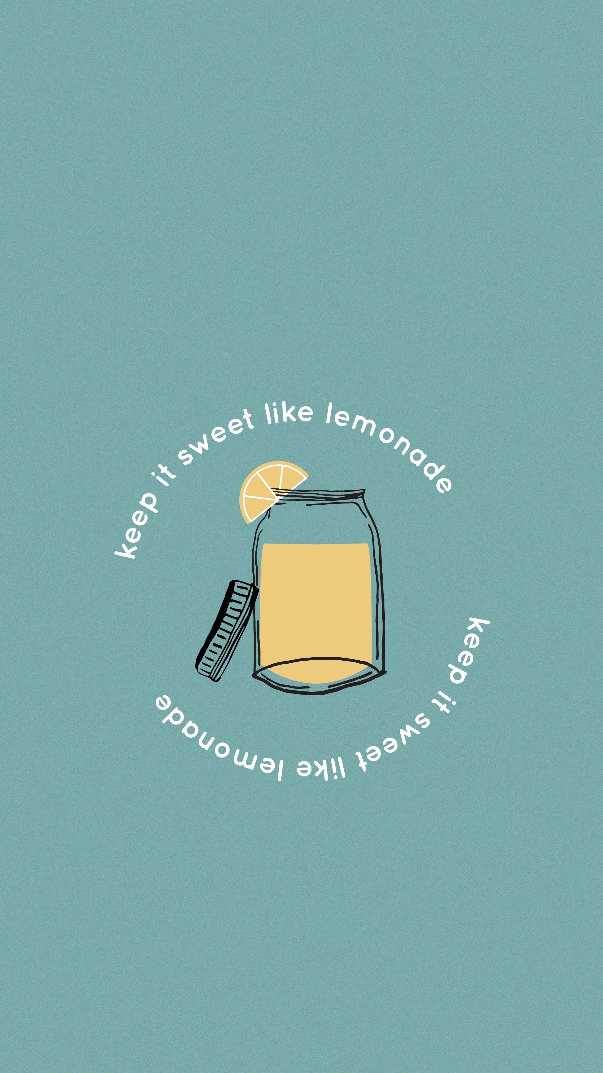 2000x3560 Keep It Sweet Like Lemonade Matt Wertz Wallpaper #iphone #mattwertz #summer #wallpaper #iphonewa. Wallpaper iphone summer, Wallpaper iphone cute, Summer wallpaper, Phone