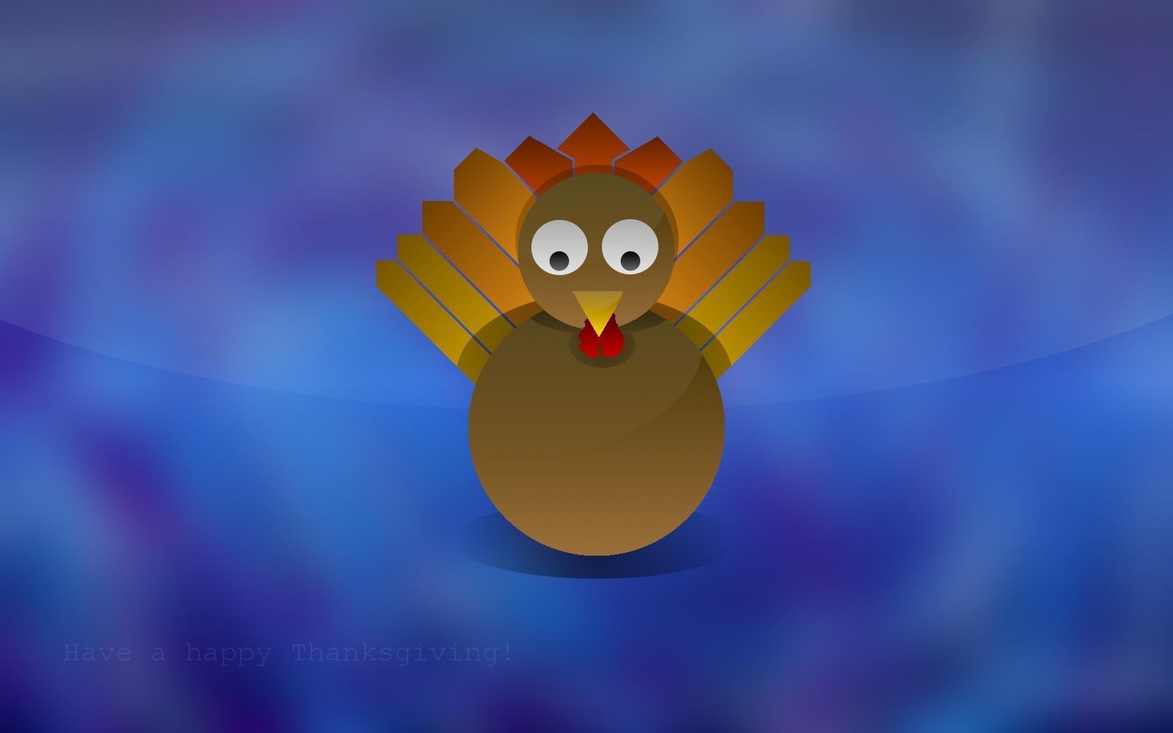 1680x1050 Crystal Thanksgiving Turkey Wallpaper, Desktop