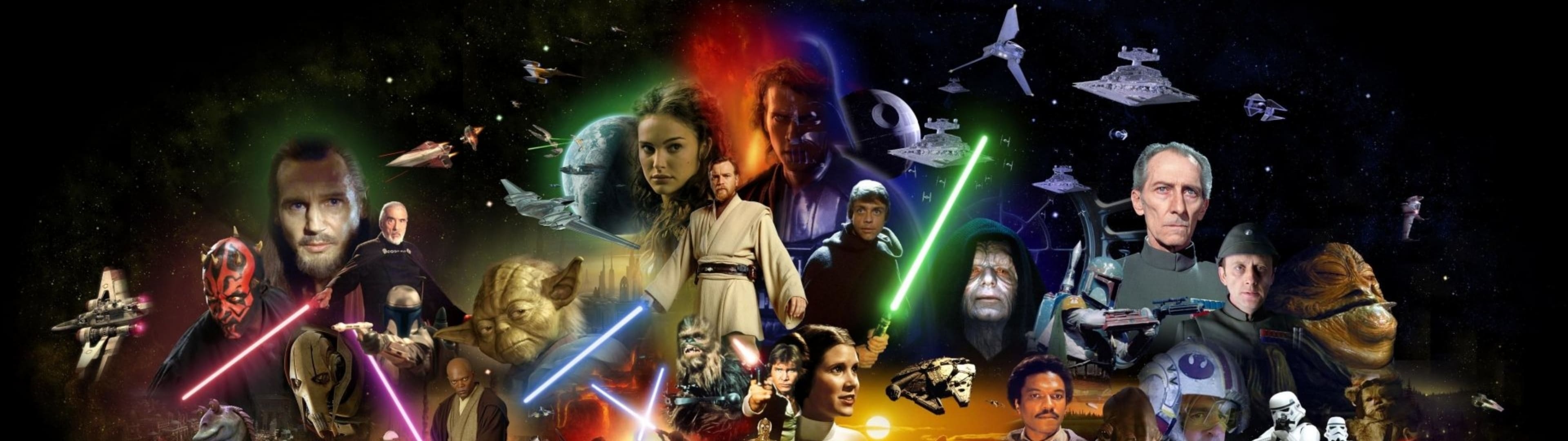 3840x1080 Star Wars Dual Monitor Wallpaper Multiple display, Dual Screen