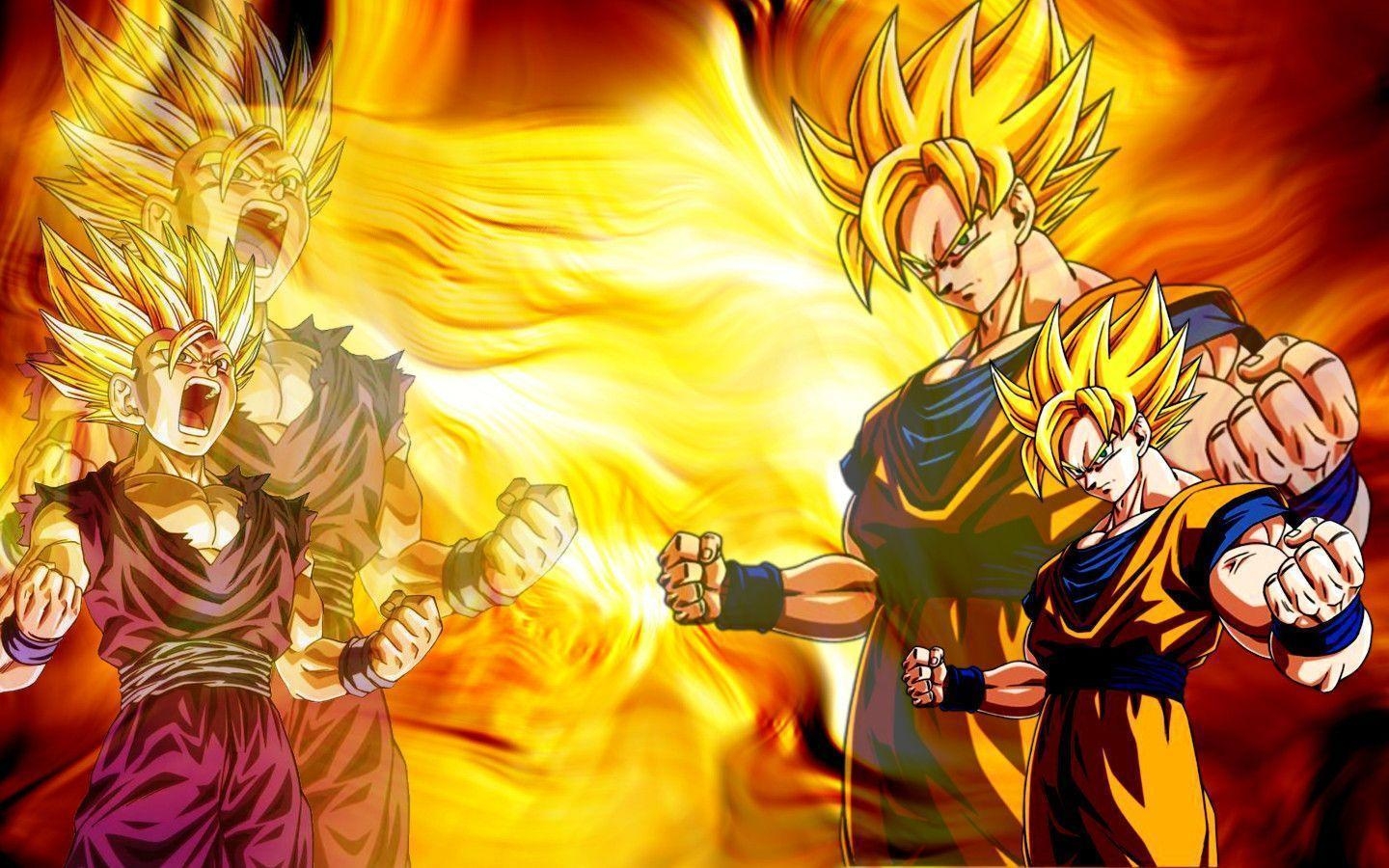 1440x900 Goku & Gohan Wallpaper Ball Z Wallpaper, Desktop