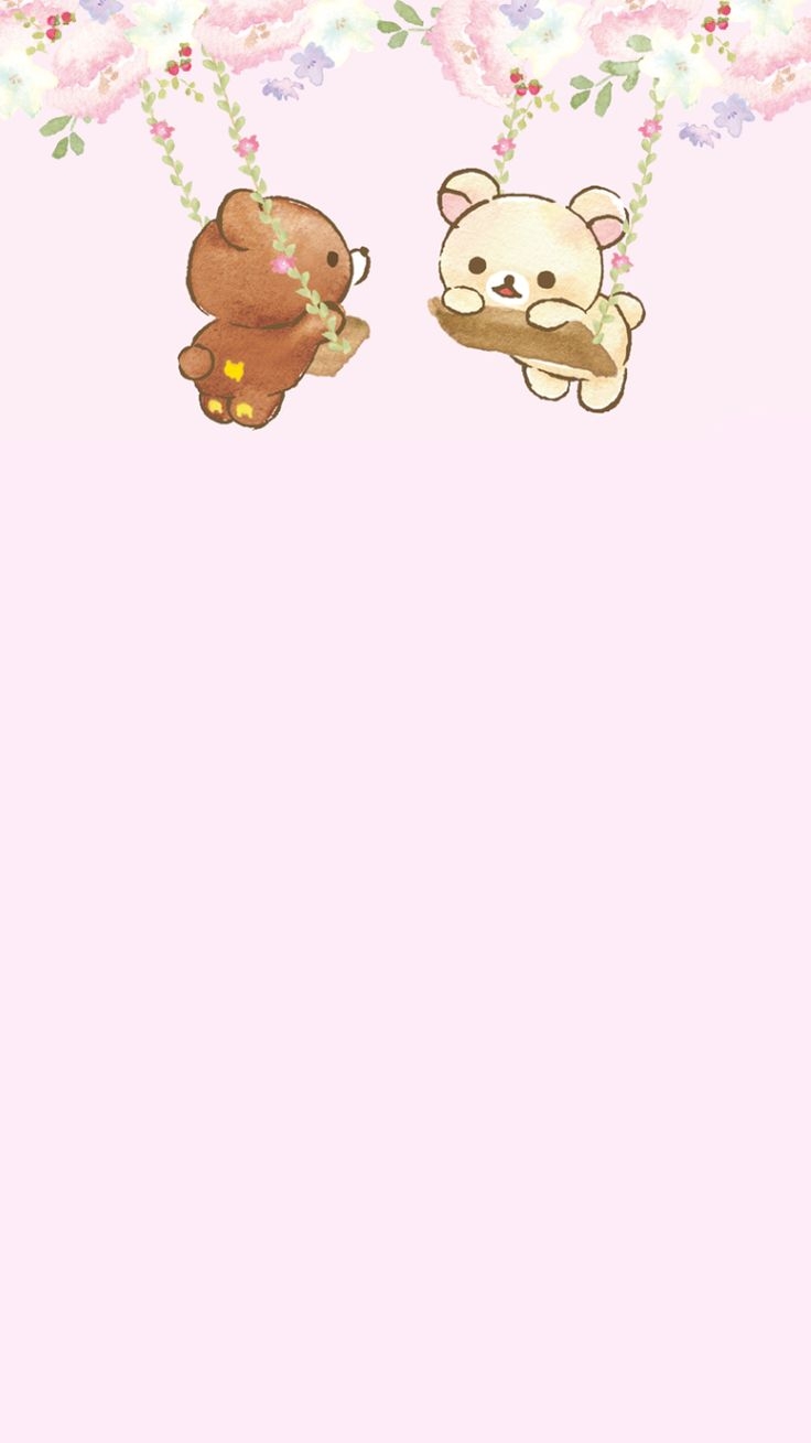 740x1310 Simple wallpaper with Korilakkuma, Phone