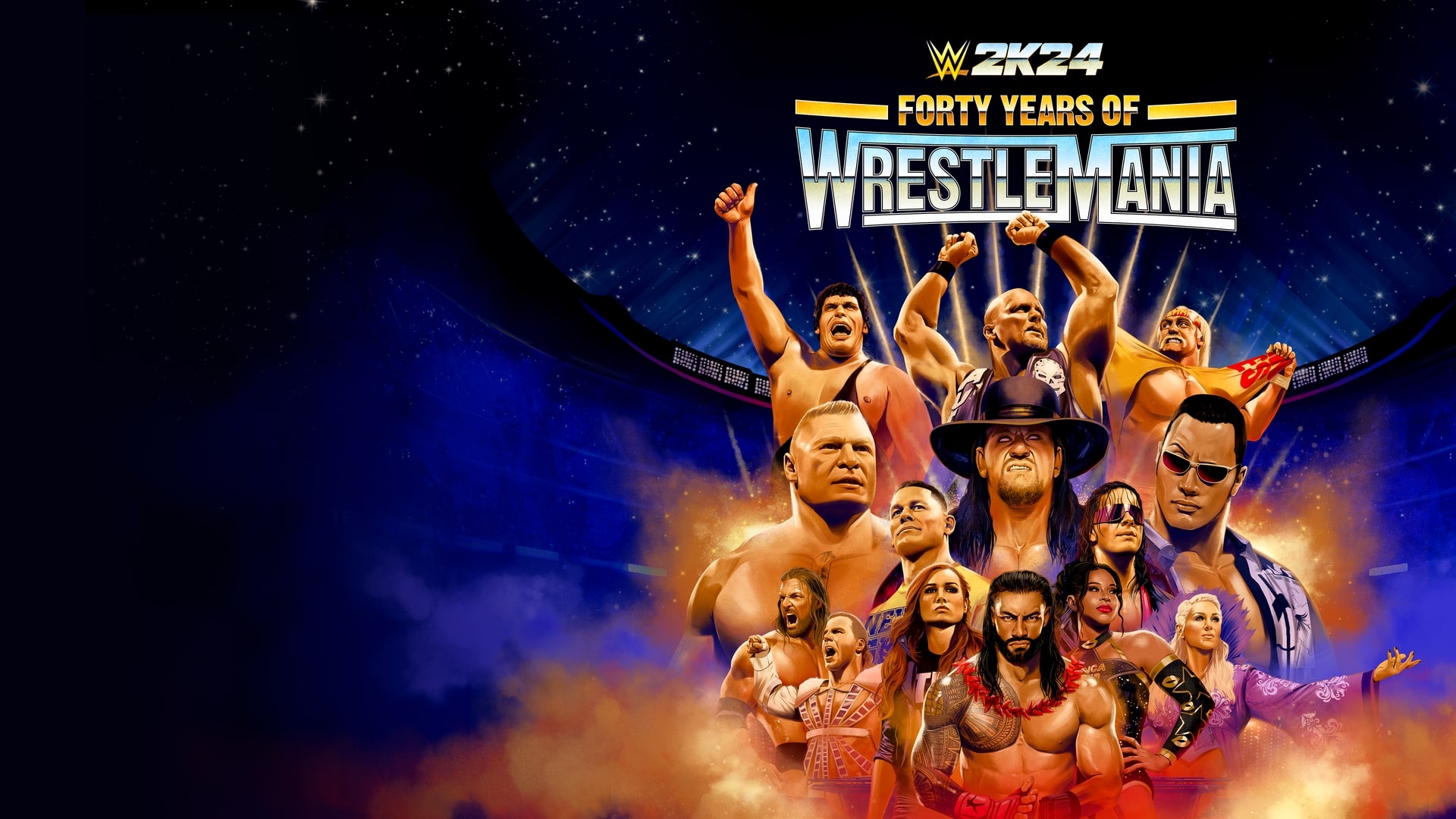 1920x1080 WWE 2K24 40 Years of WrestleMania Edition, Desktop