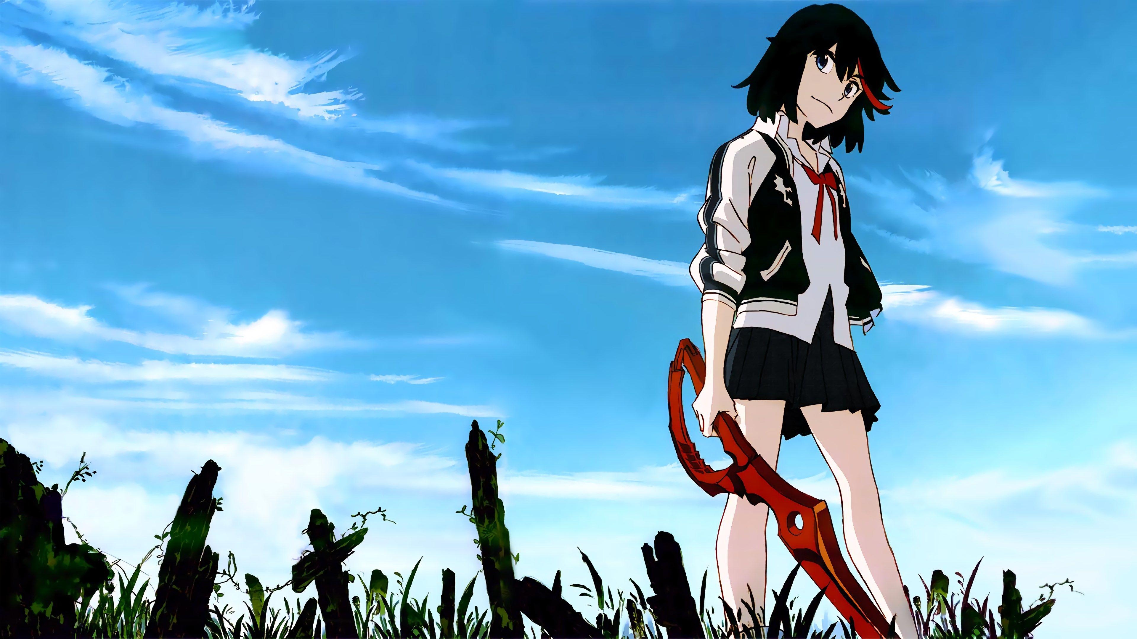 3840x2160 kill la kill 4k wallpaper (). Sky anime, Kill la, Desktop