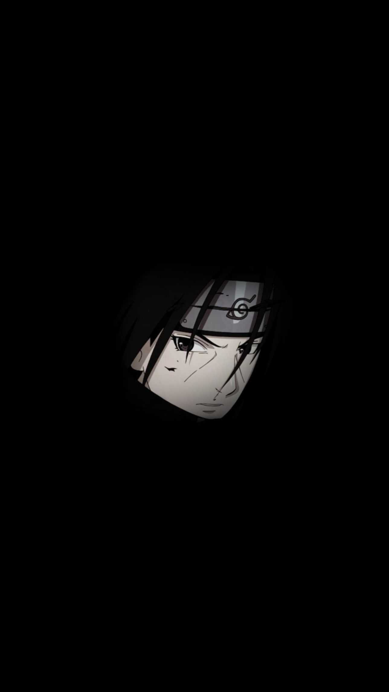 1290x2290 Black lockscreen wallpaper. Wallpaper naruto shippuden, Black wallpaper, Itachi uchiha, Phone