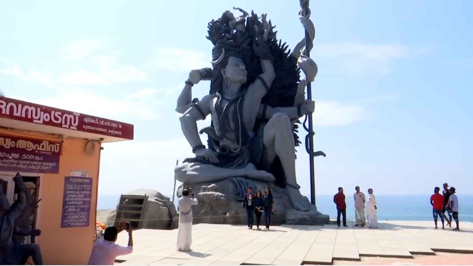 1600x900 Kerala Man Sculpts 58 Feet Tall Shiva Structure In 6 Years. City Of India Videos, Desktop