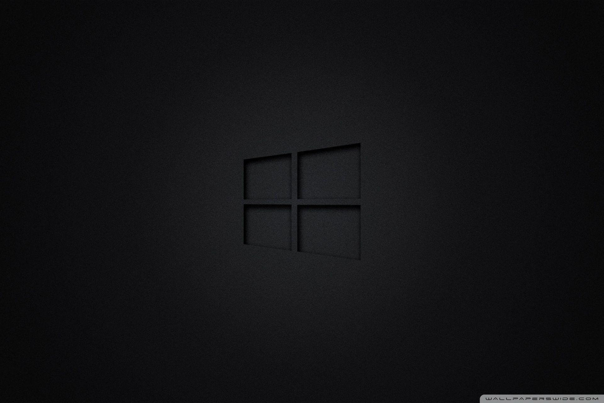 1920x1280 Windows 10 Black Ultra HD Desktop Background Wallpaper for 4K UHD, Desktop