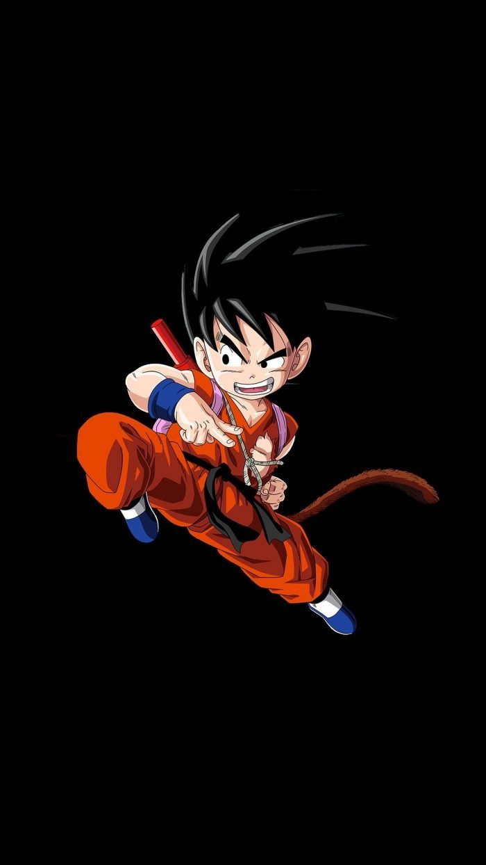 700x1250 Kid Goku Wallpaper iPhone with resolution 1080X1920 pixel. You can make this wallpaper for your iPhone 8. Goku wallpaper, Kid goku, Goku wallpaper iphone, Phone