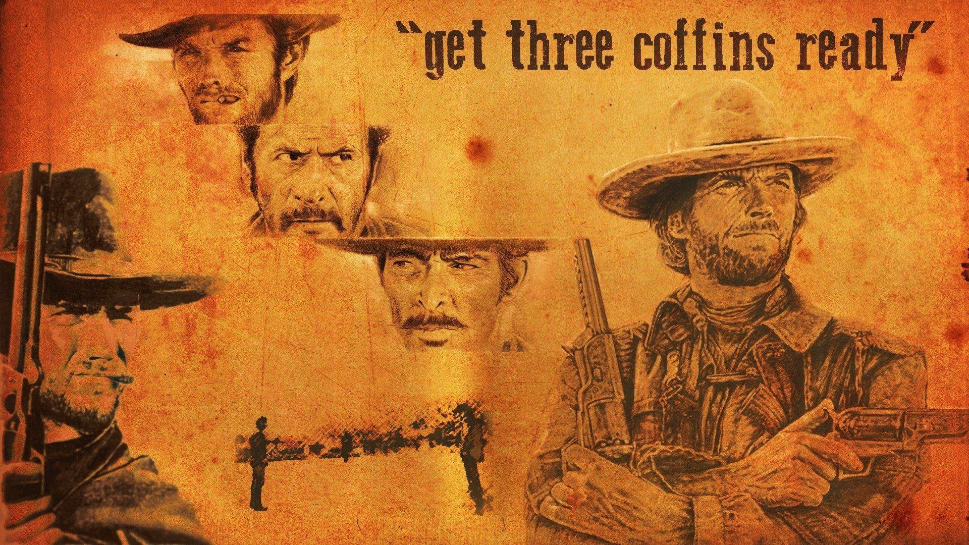 1920x1080 the good the bad and the ugly nice bad evil clint eastwood clinton, Desktop