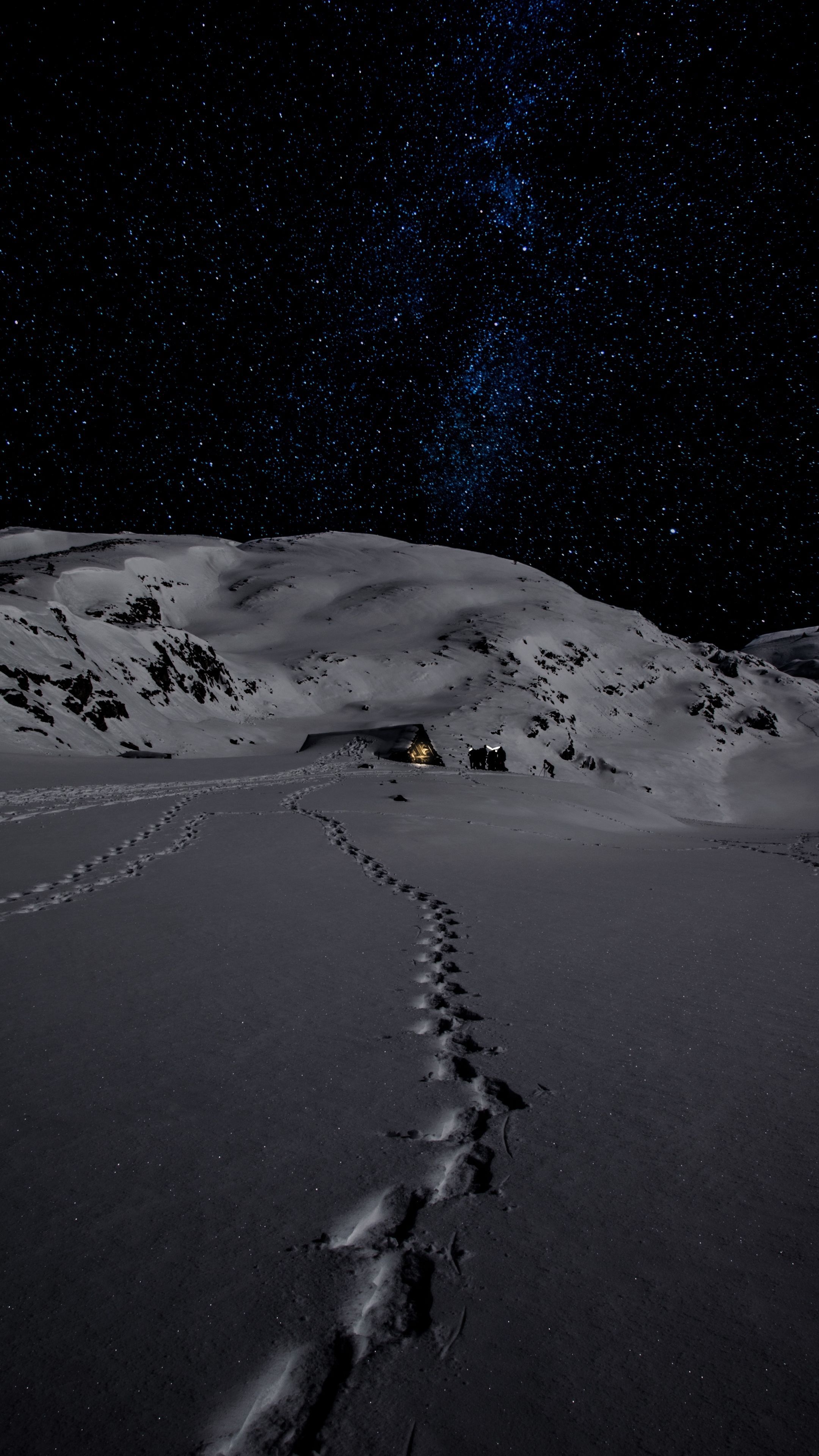 2160x3840 Free download Nature night snow mountains wallpaper HD 4k background for [] for your Desktop, Mobile & Tablet. Explore Winter 2020 HD Wallpaper. Winter 2020 HD Wallpaper, 2020 Winter Wallpaper, Winter 2020 Wallpaper, Phone