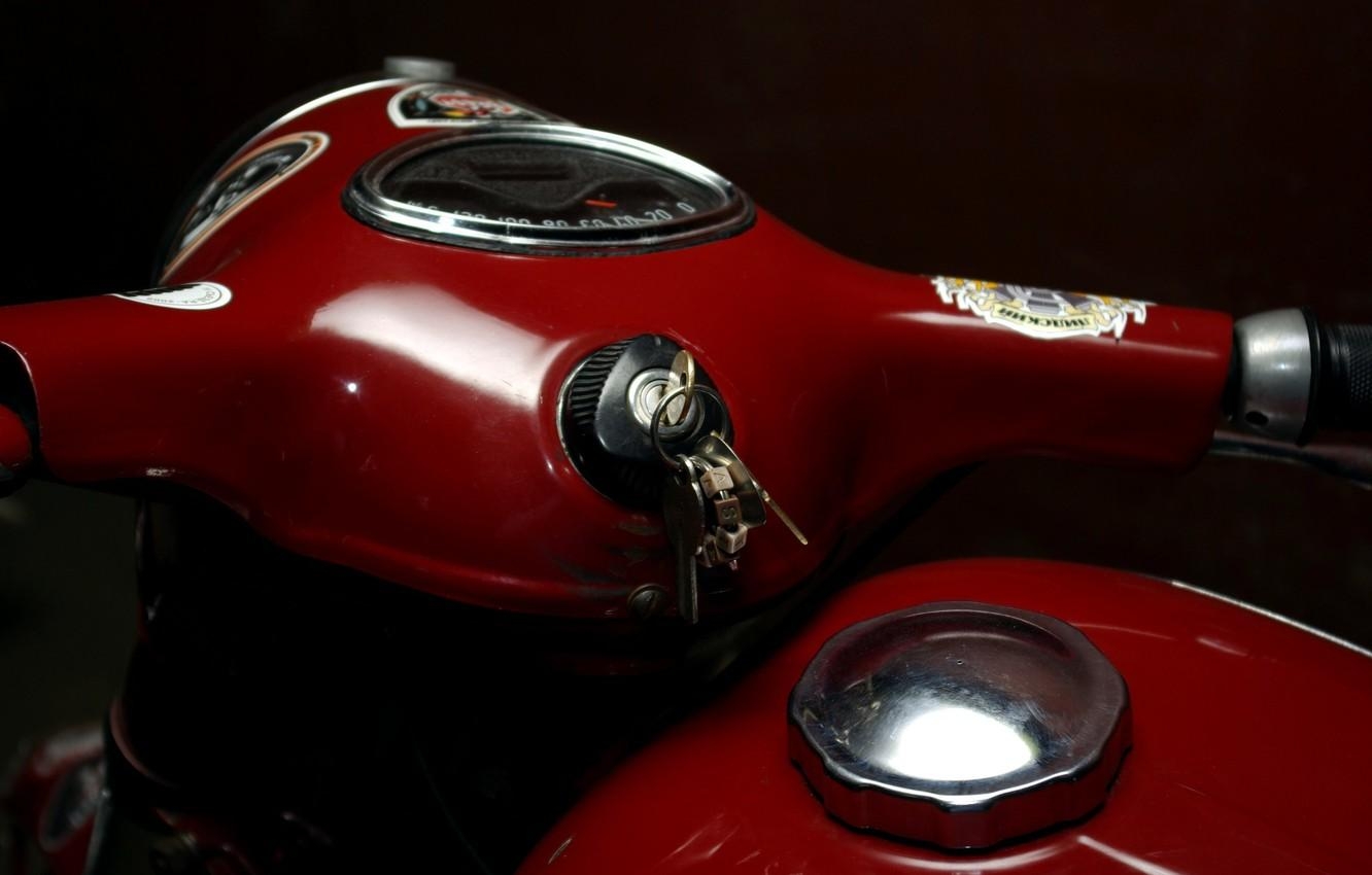 1340x850 Wallpaper red, retro, bike, jawa image for desktop, section разное, Desktop