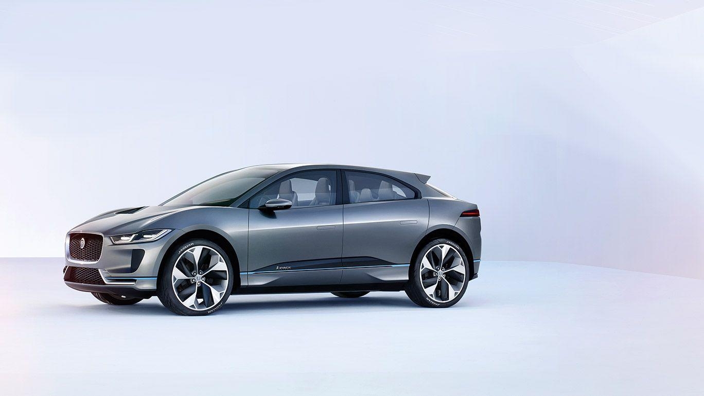 1370x770 Jaguar I PACE Sports Car, Desktop