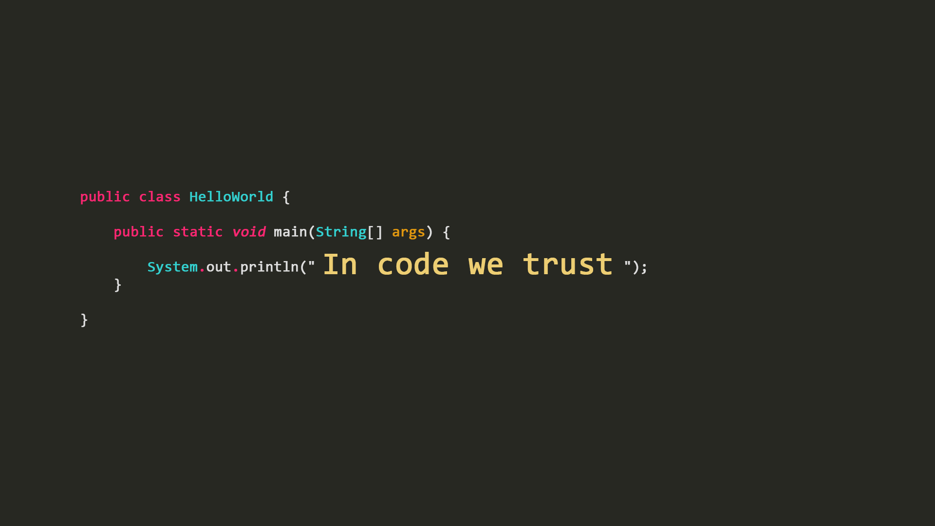 1920x1080 In code we trust [], Desktop