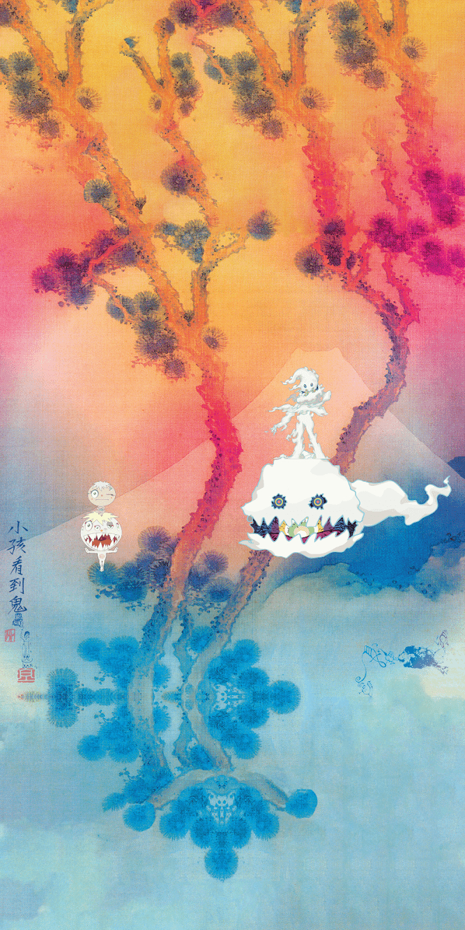 670x1340 Kids See Ghosts (iPhone wallpaper), Phone