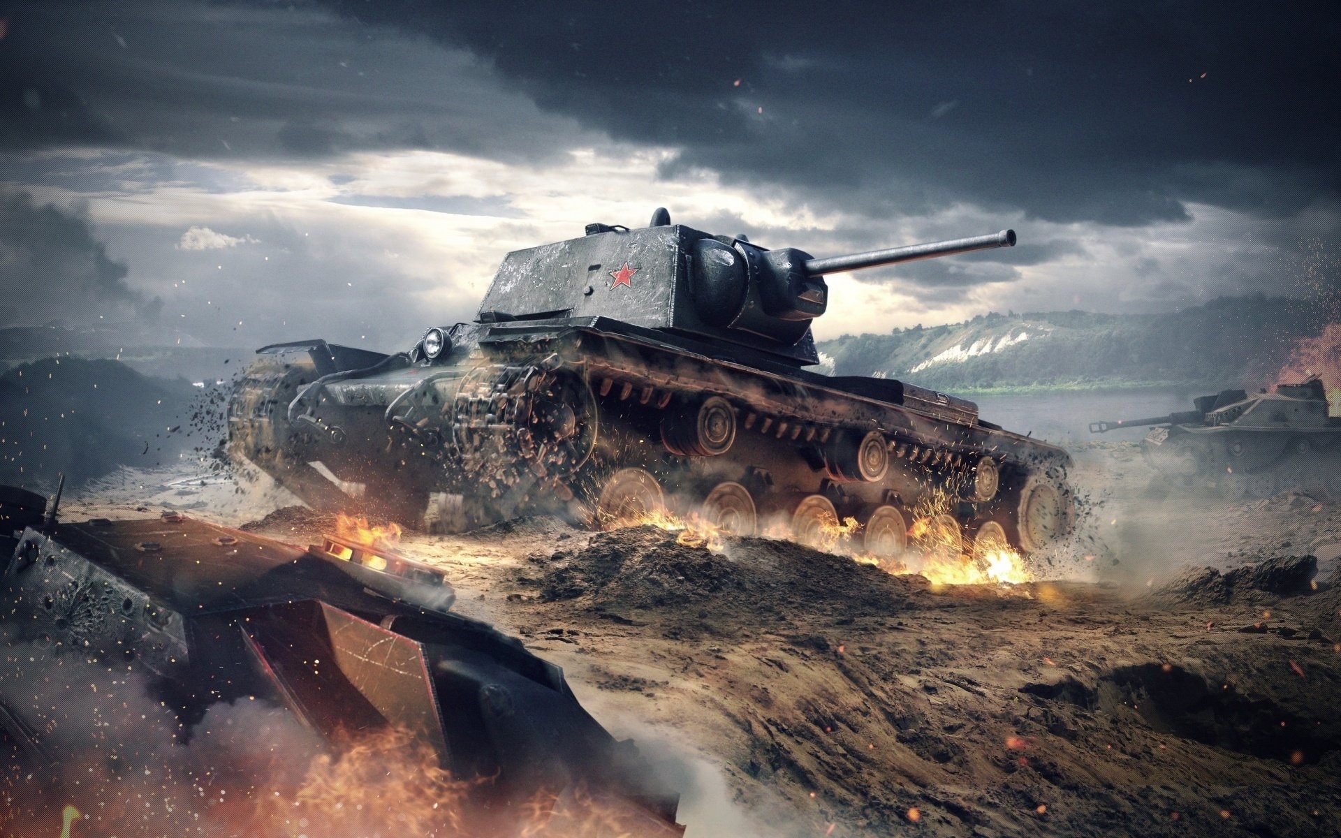 1920x1200 Download Military Tank HD Wallpaper, Desktop