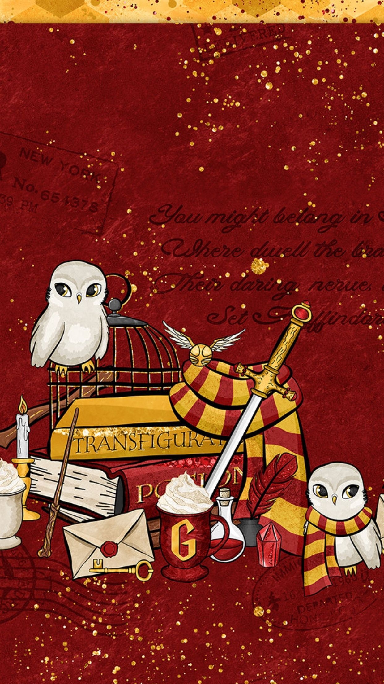 1250x2210 Cute Harry Potter Wallpaper, Phone