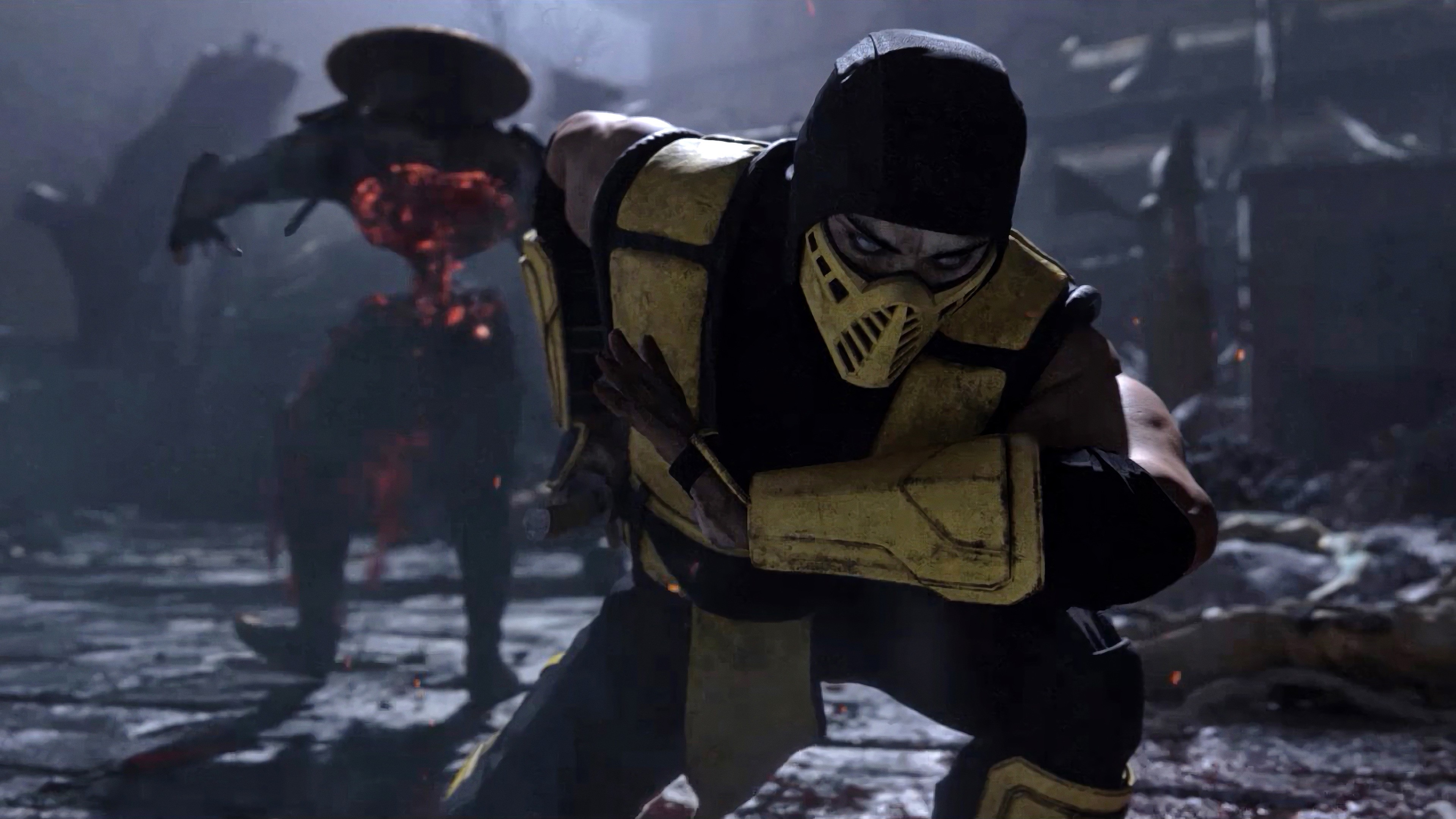 3840x2160 Mortal Kombat 11 Scorpion 4K  Wallpaper, Desktop