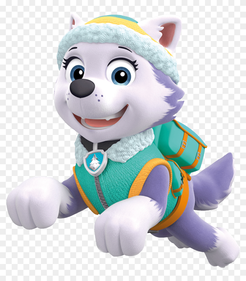 840x960 Everest Jumping Paw Patrol Clipart Png Clipart Image, Phone