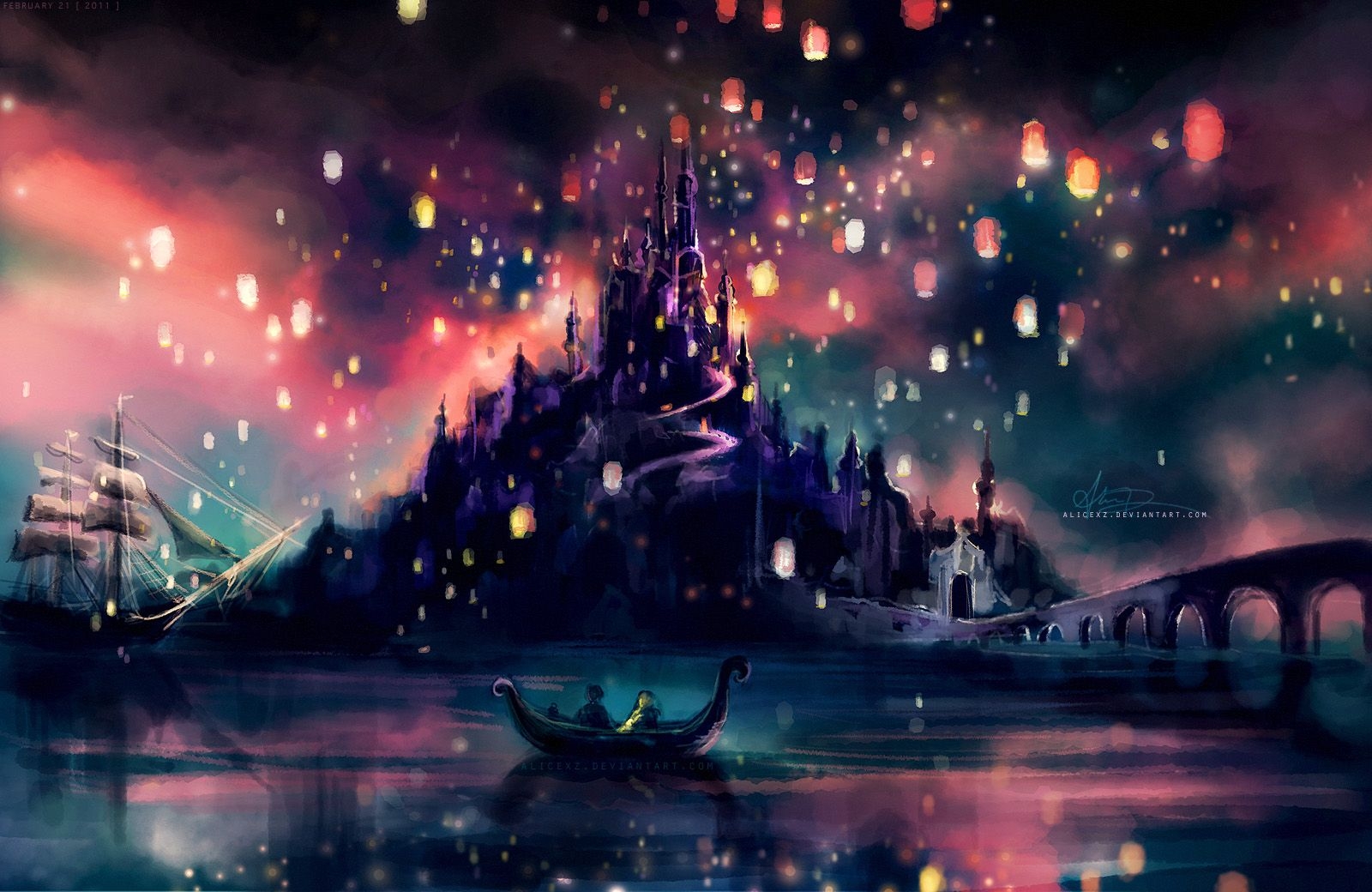 1600x1040 Alicexz's Disney Wallpaper, Desktop