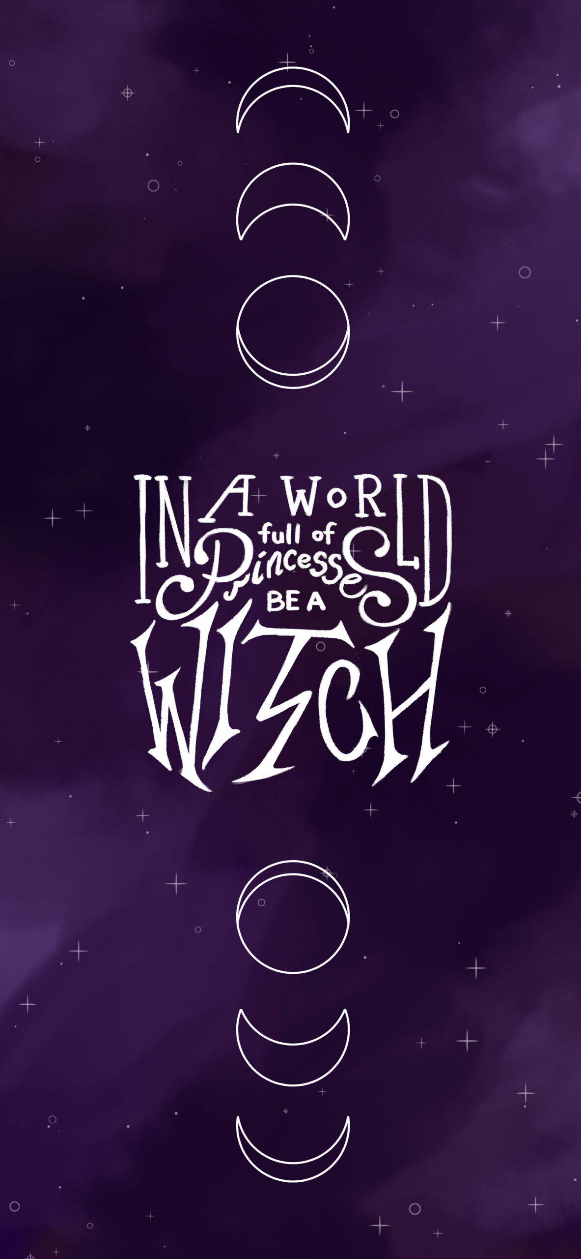 1190x2560 Purple Witchy Wallpaper Wallpaper Witch Witchy Aesthetic, Phone