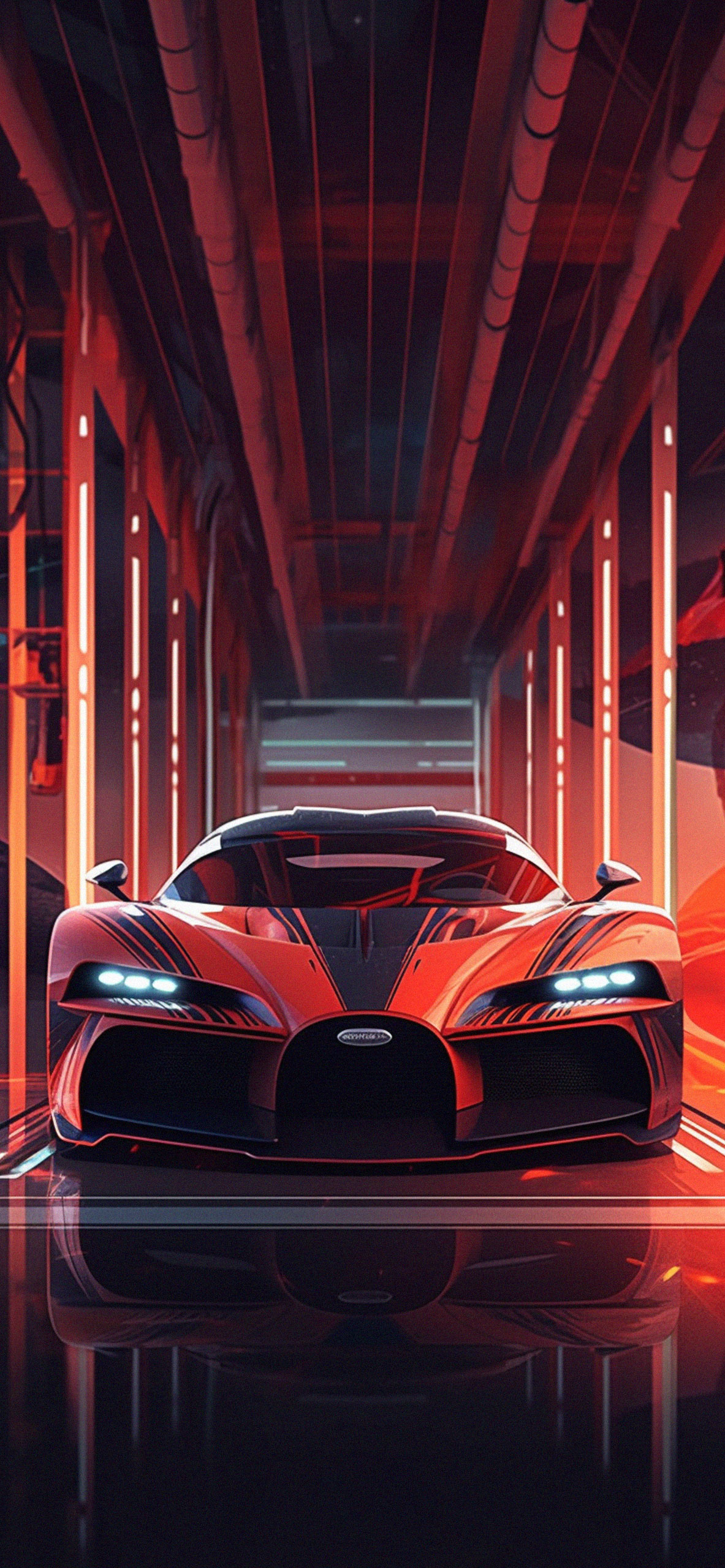 1190x2560 Sportcar Aesthetic Art Wallpaper Car Wallpaper for Android, Phone