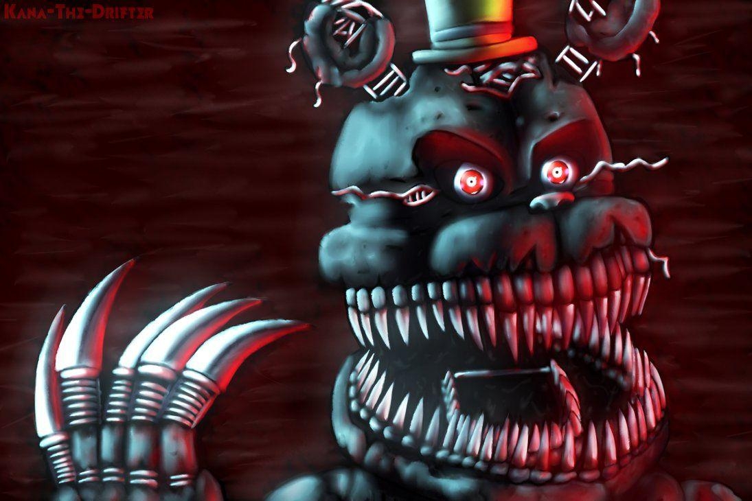 1100x730 FNAF 4 Wallpaper Foxy, Desktop