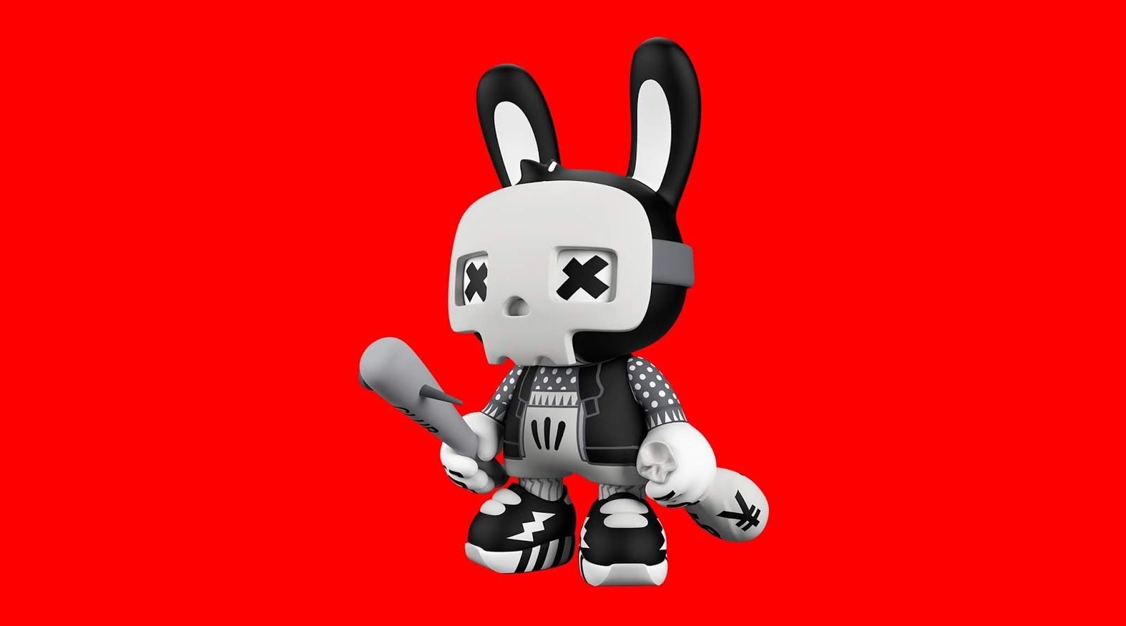 1600x890 The Blot Says.: Fashion Guggimon Club Edition SuperJanky Vinyl Figure, Desktop