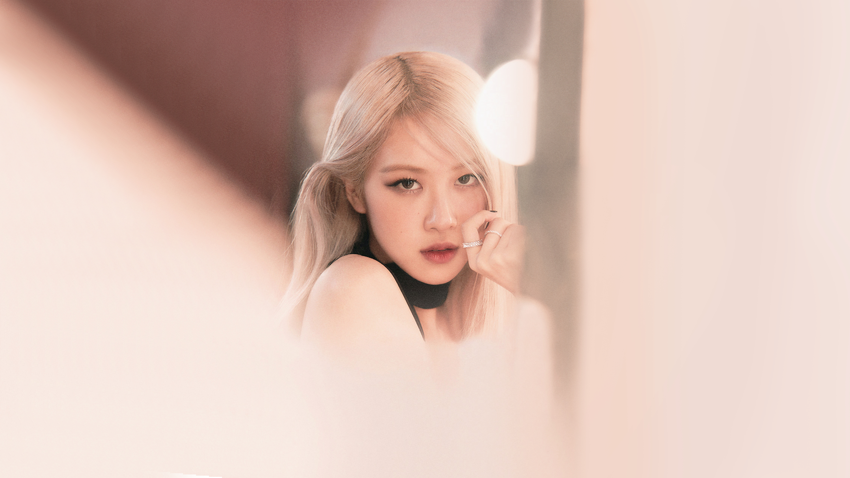 2880x1620 ROSÉ ON THE GROUND TEASER WALLAPER. Rose wallpaper, Black pink, Rose, Desktop