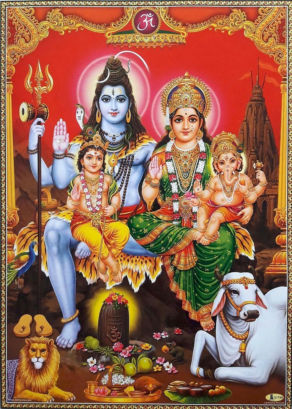 1000x1410 Shiva Parvati HD Image (2020) Romantic Love Pics Free, Phone