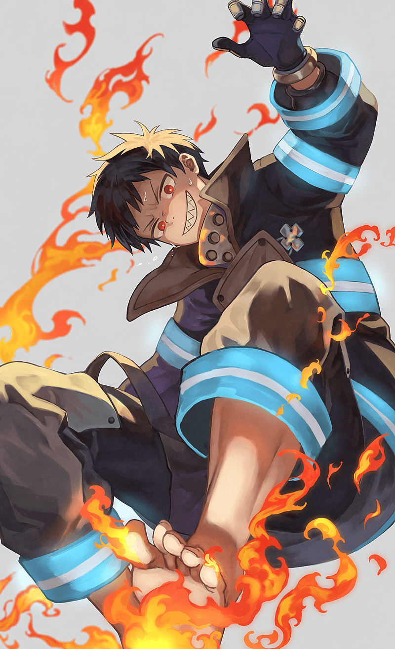 800x1320 Hd Fire Force Wallpaper, Phone