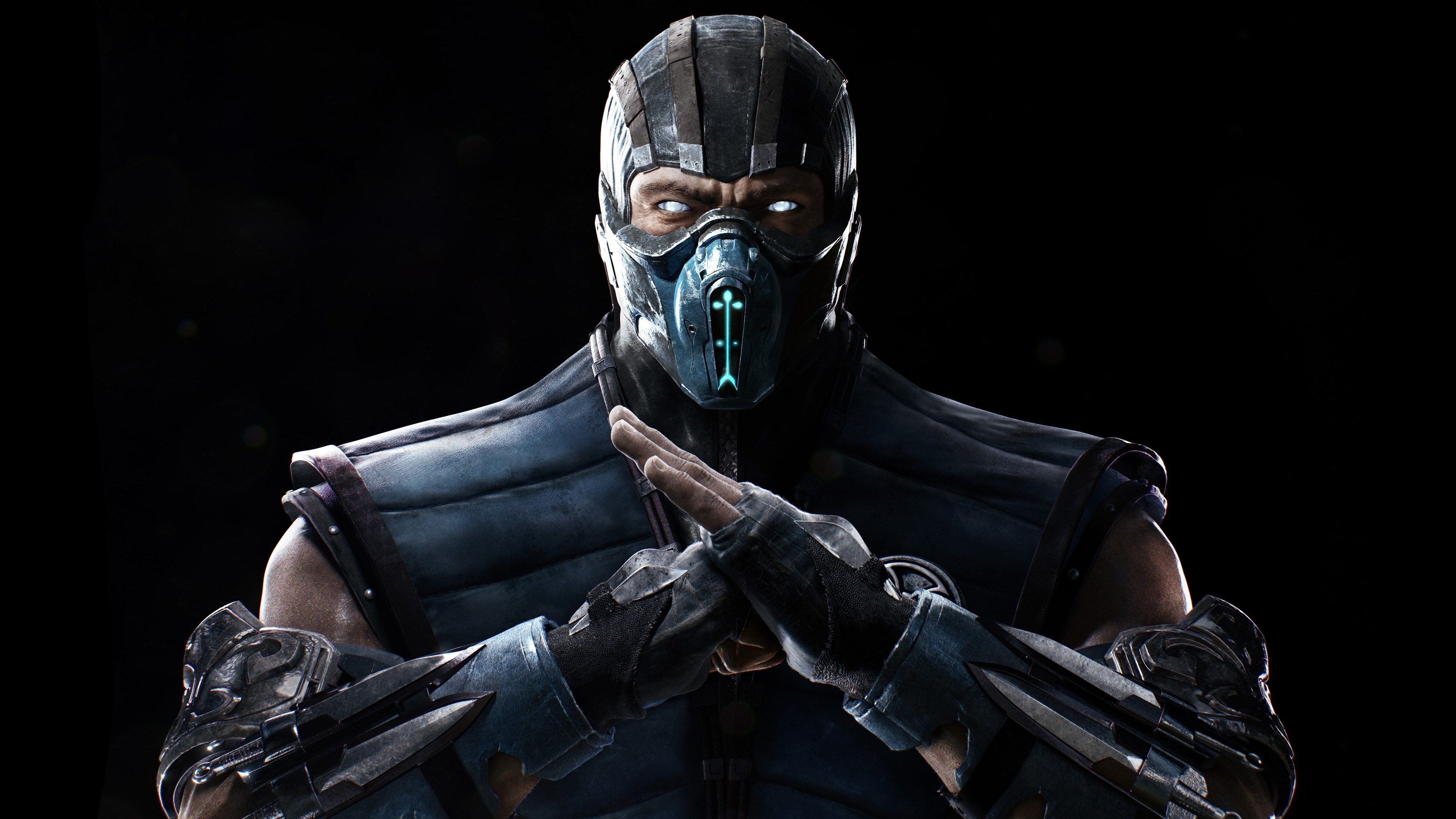 3840x2160 mortal kombat x 4k wallpaper (). Sub zero mortal kombat, Desktop