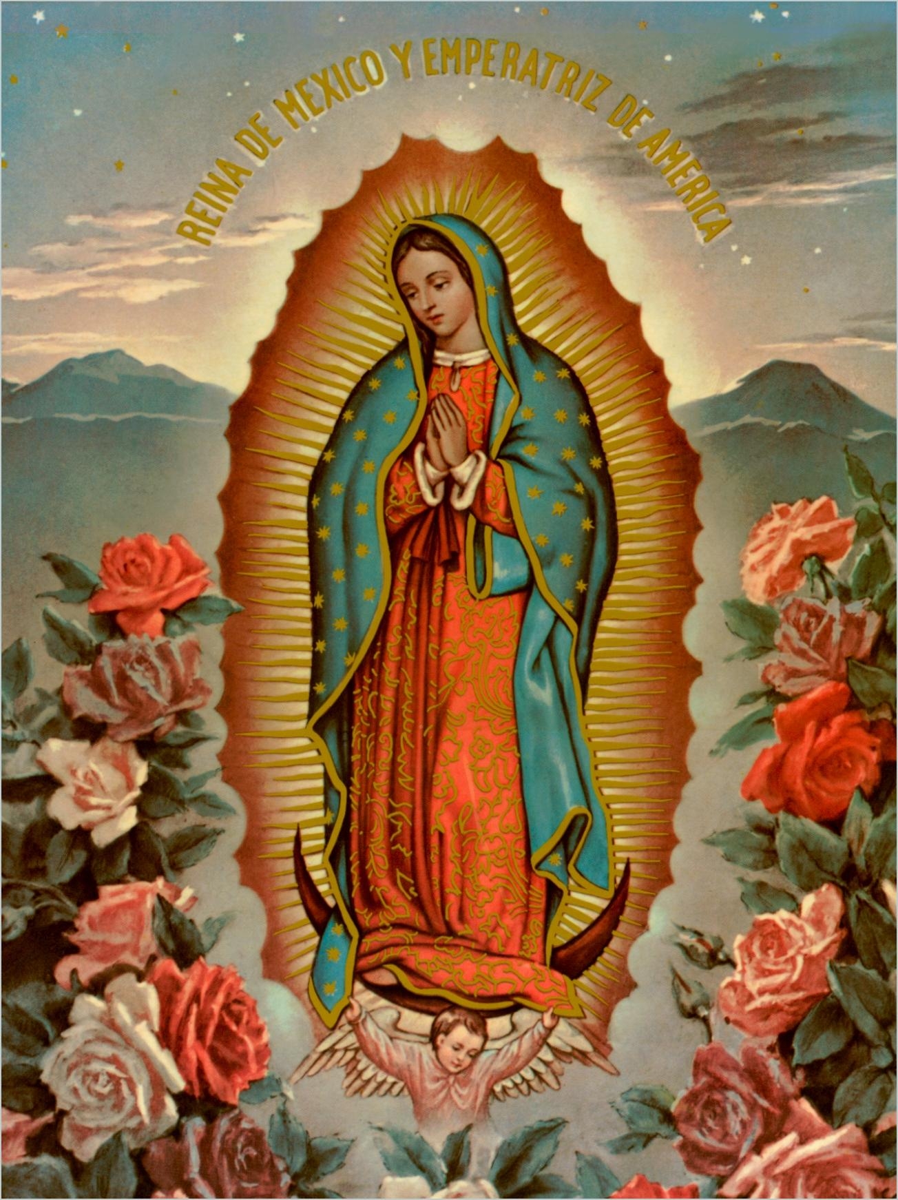 1310x1750 Our Lady of Guadalupe Wallpaper, Phone