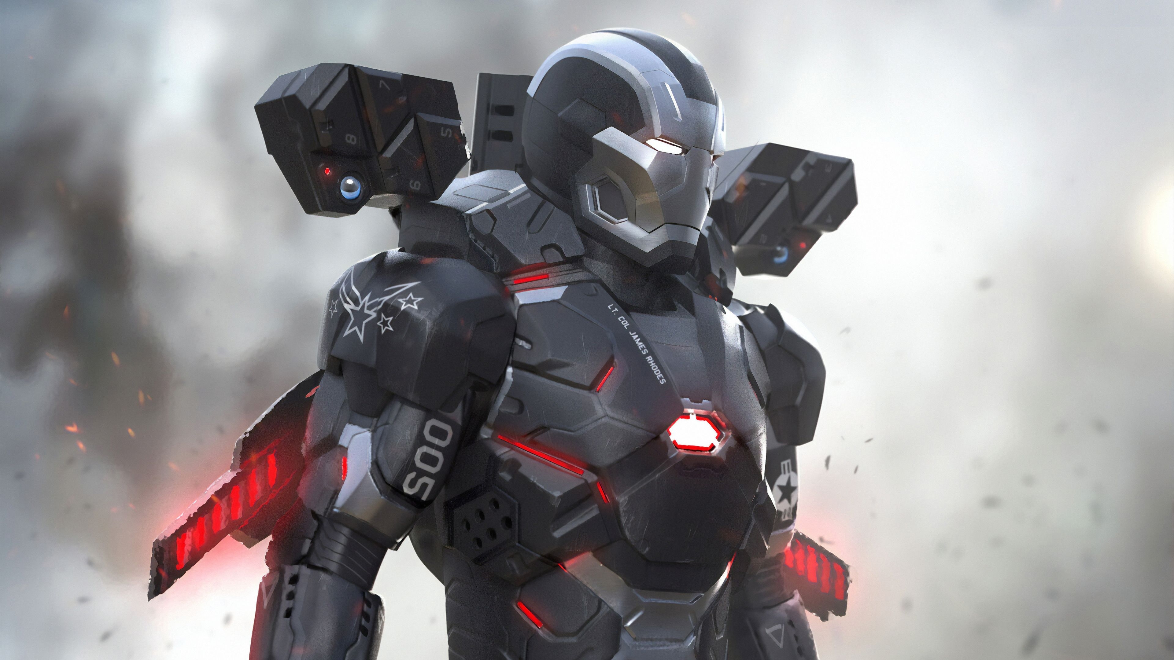 3840x2160 War Machine 4k Art 4k HD 4k Wallpaper, Image, Desktop